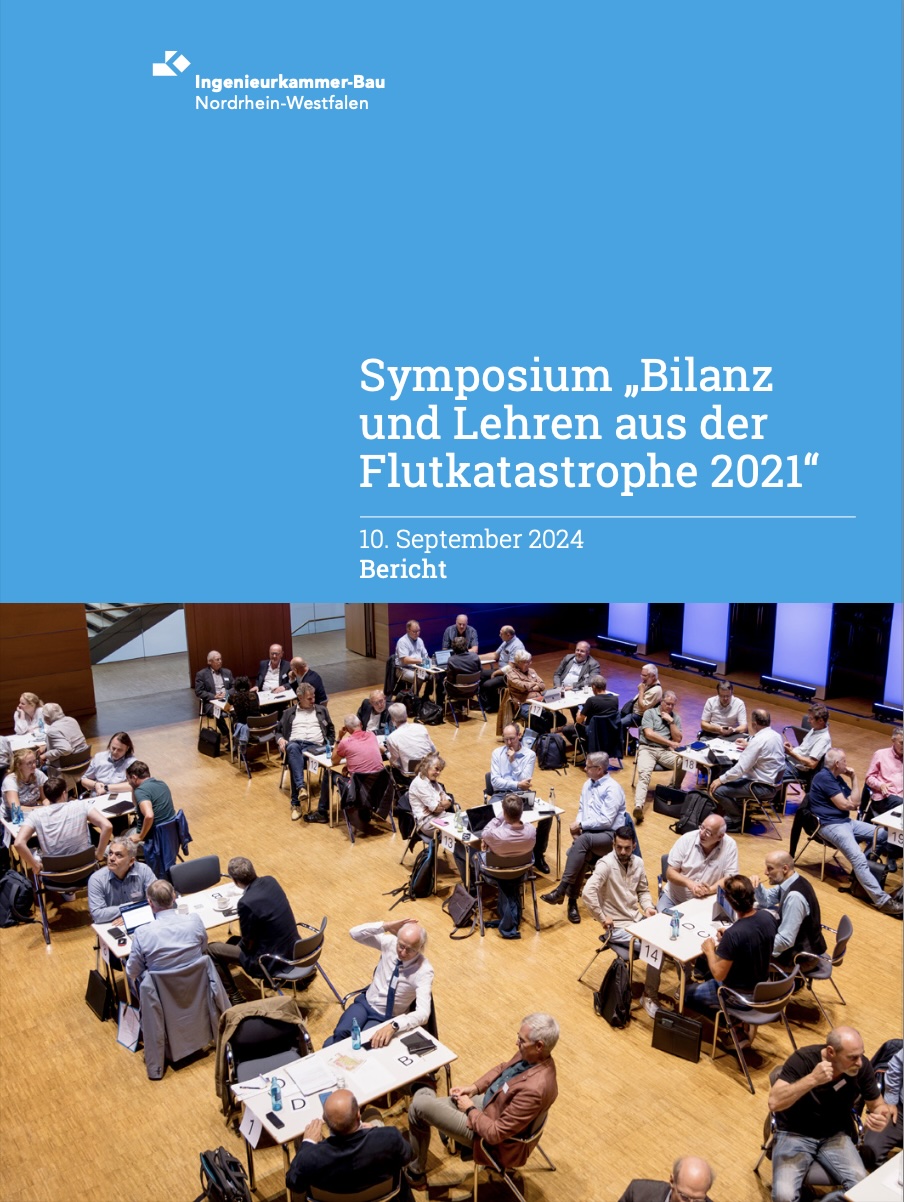 Bericht der Ingenieurkammer-Bau NRW zum Fluthelfersymposium